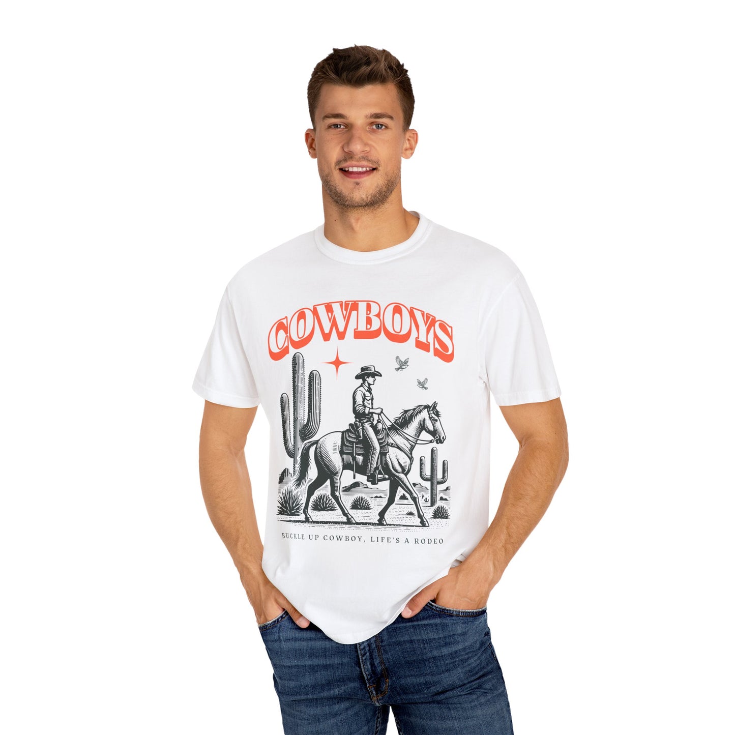 Cowboy Graphic Unisex T-shirt
