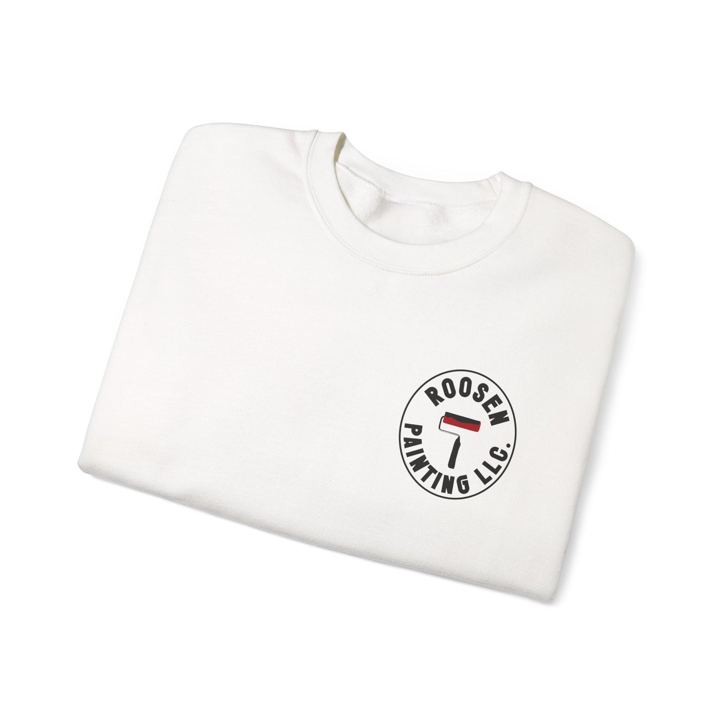 Roosen Painting Logo Front & Back Unisex Crew Neck