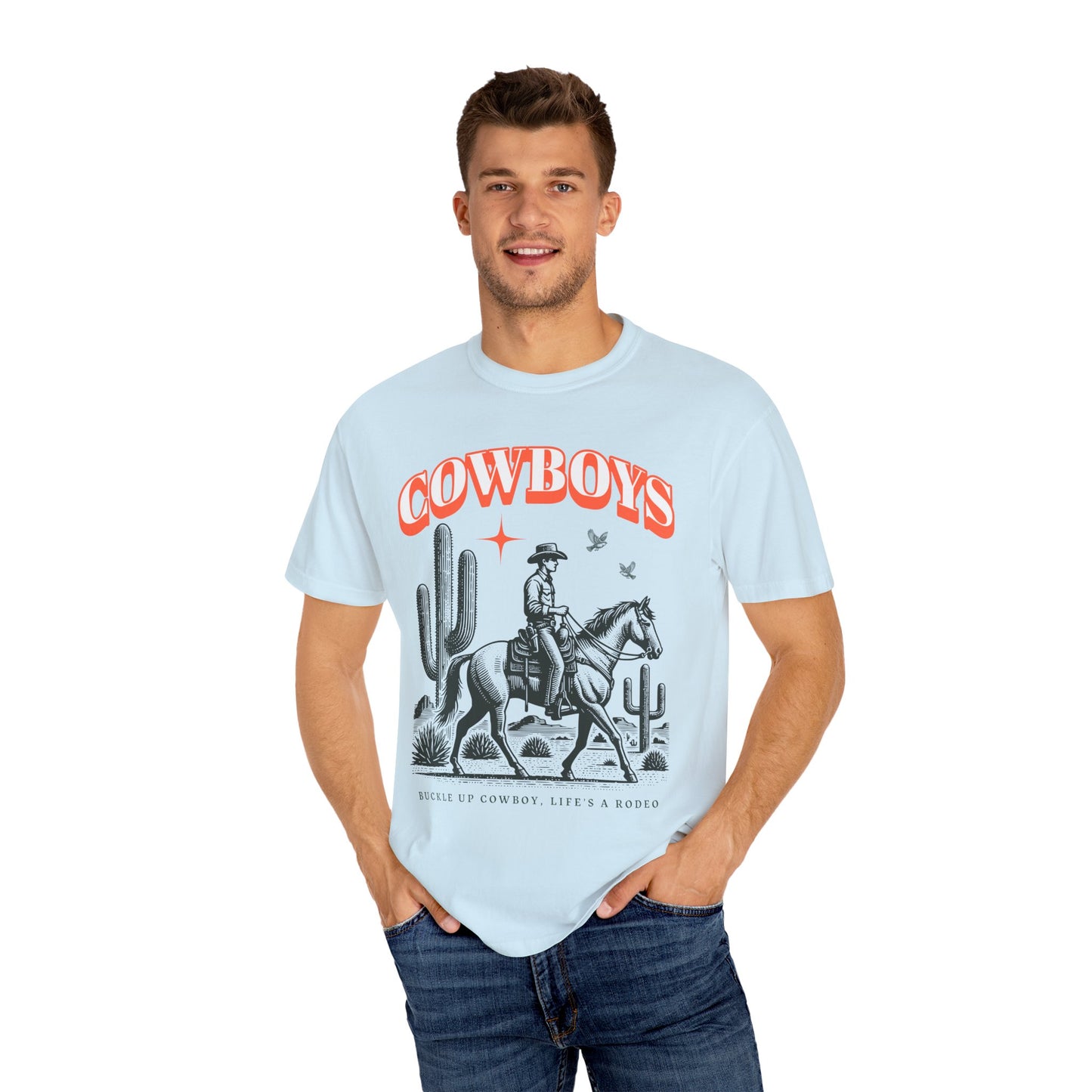 Cowboy Graphic Unisex T-shirt