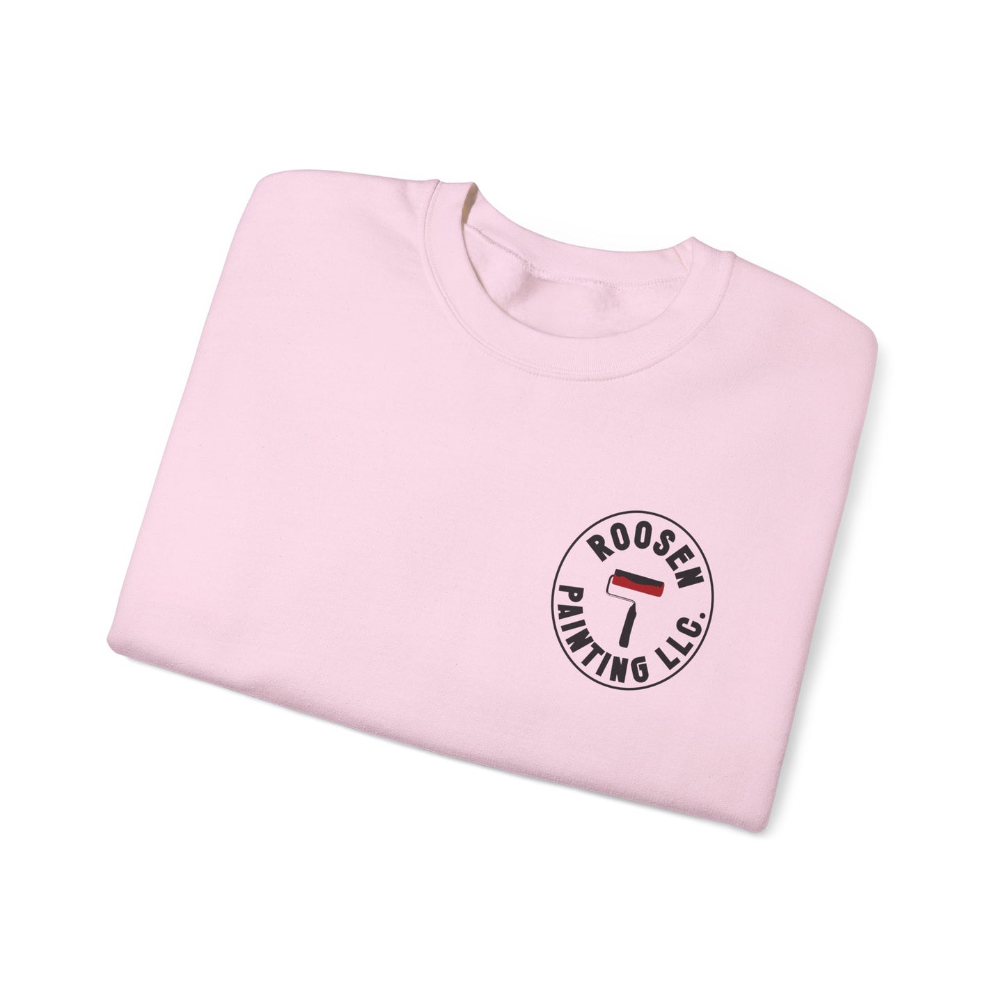 Roosen Painting Logo Front & Back Unisex Crew Neck