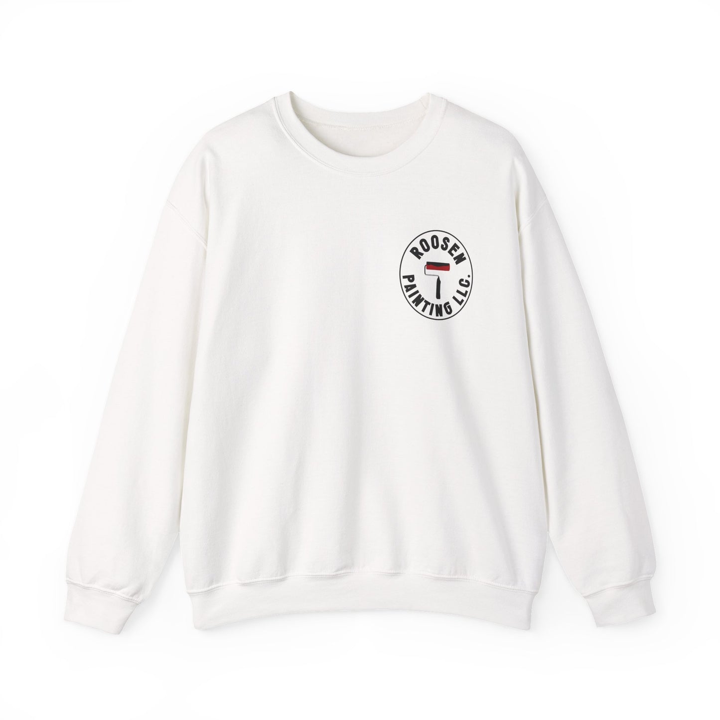 Roosen Painting Logo Front & Back Unisex Crew Neck