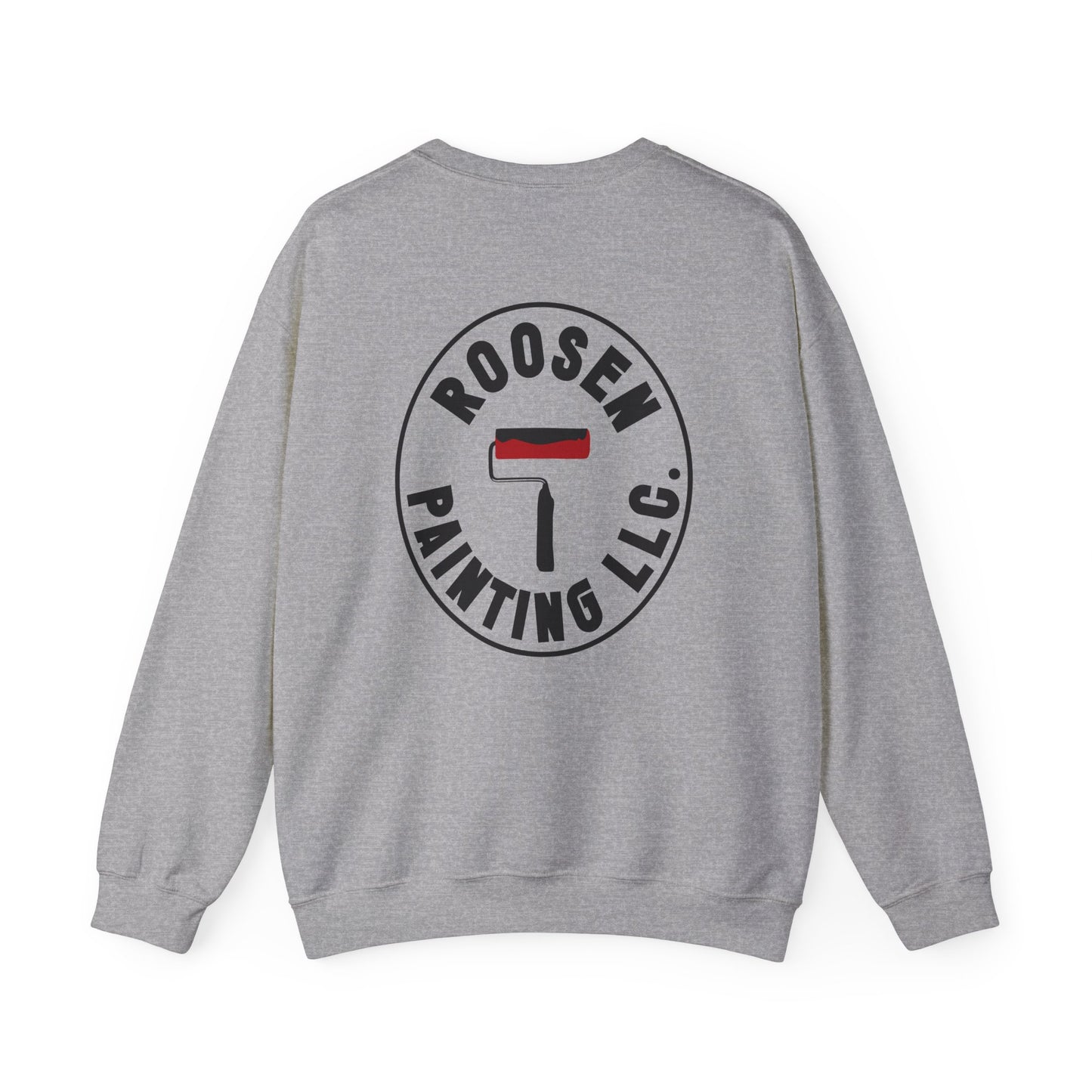 Roosen Painting Logo Front & Back Unisex Crew Neck