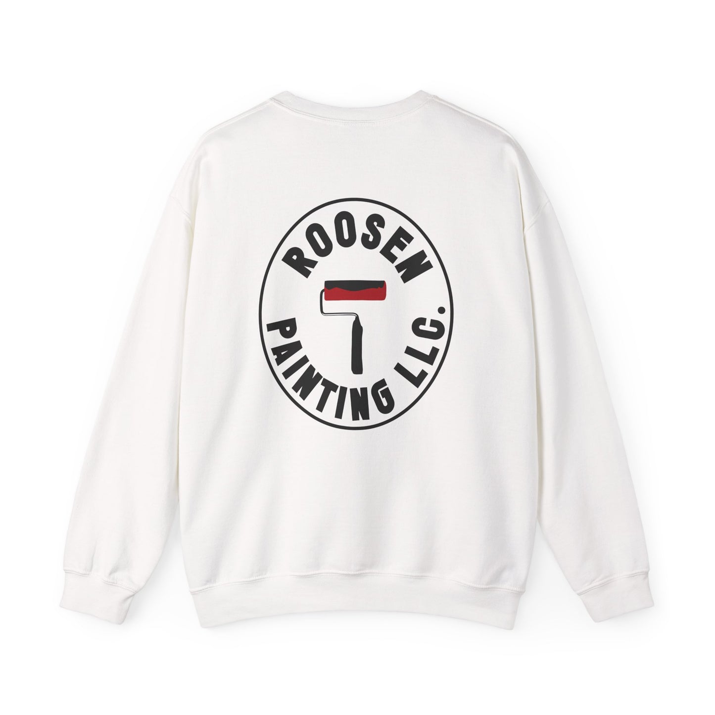 Roosen Painting Logo Front & Back Unisex Crew Neck