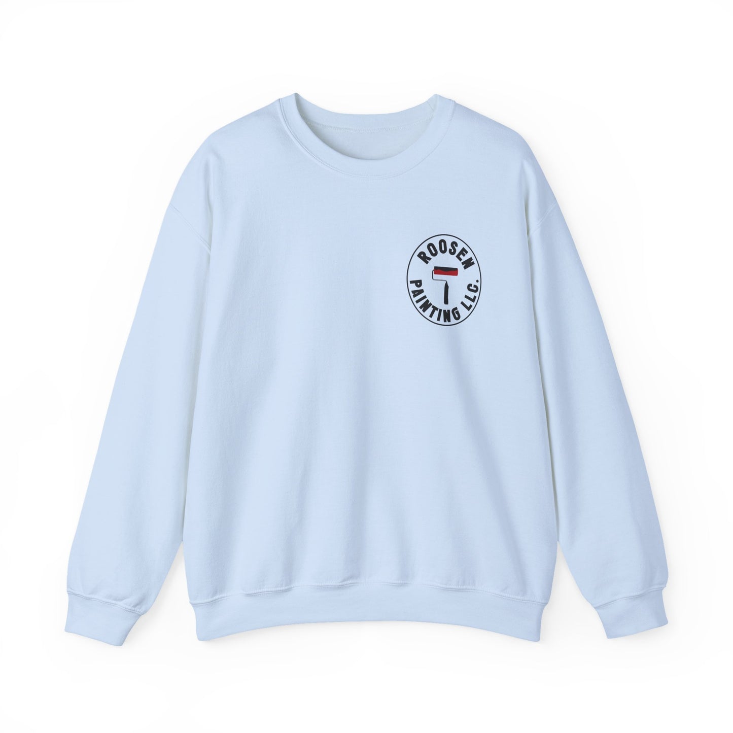Roosen Painting Logo Front & Back Unisex Crew Neck
